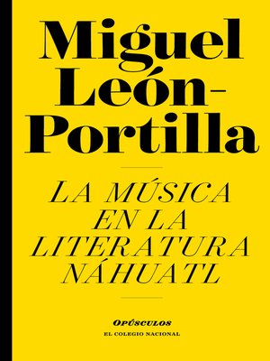 cover image of La música en la literatura náhuatl